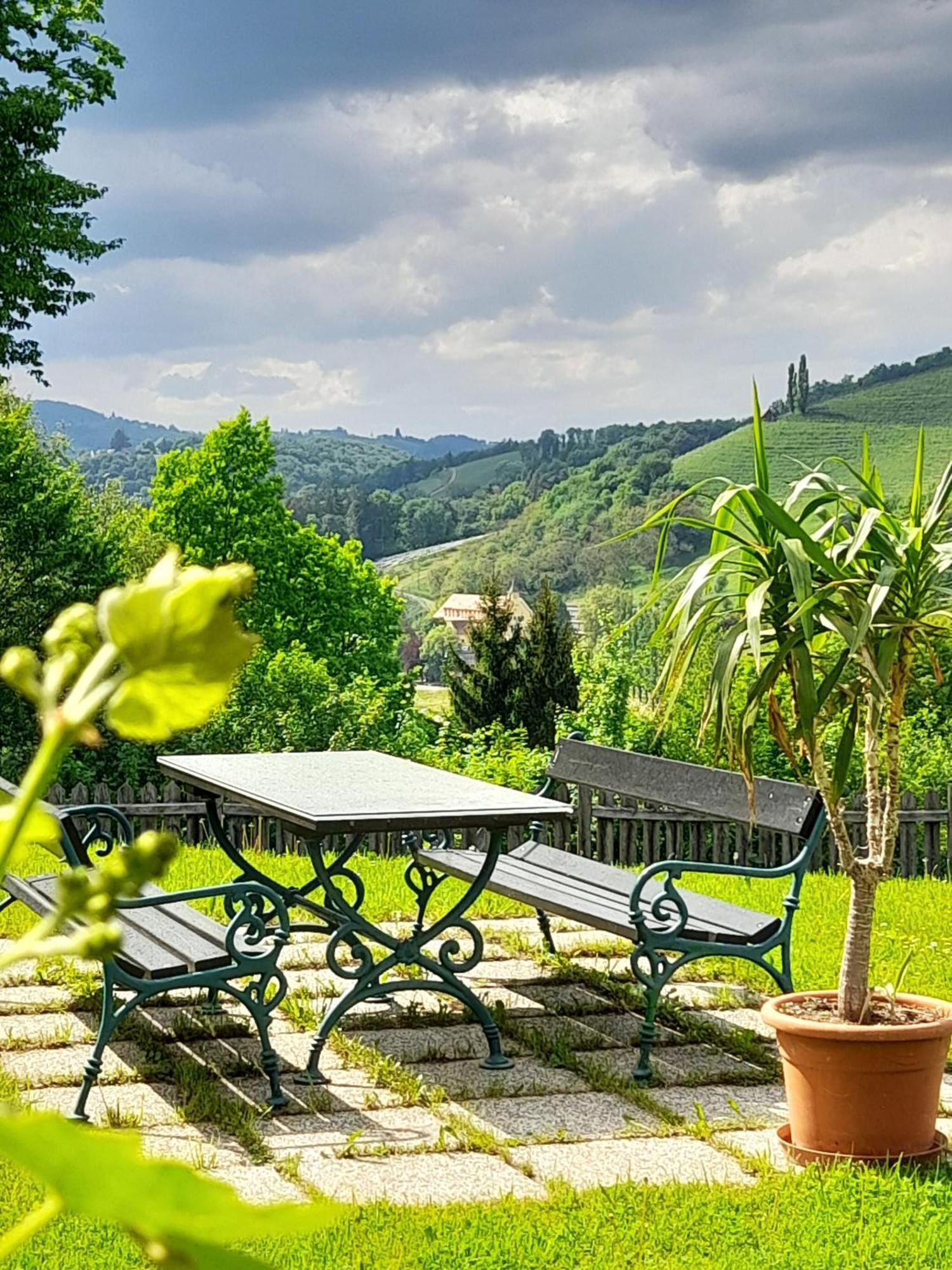 Ferienwohnungen Karin Am Seggauberg Leibnitz Exterior foto